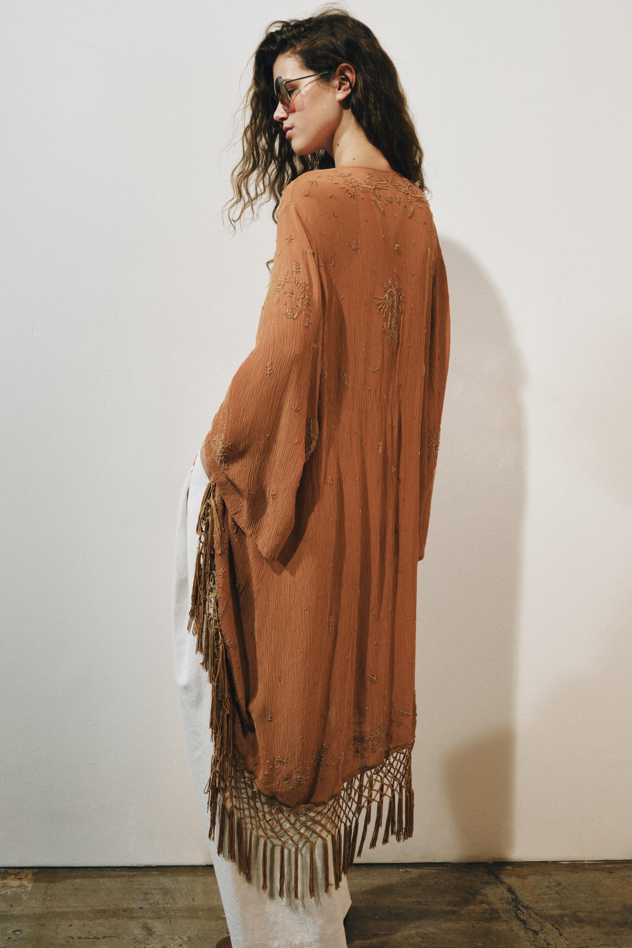 ZW COLLECTION EMBROIDERED KAFTAN